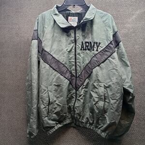 Army PT Jacket US Military Physical Fitness Uniform Med Regular